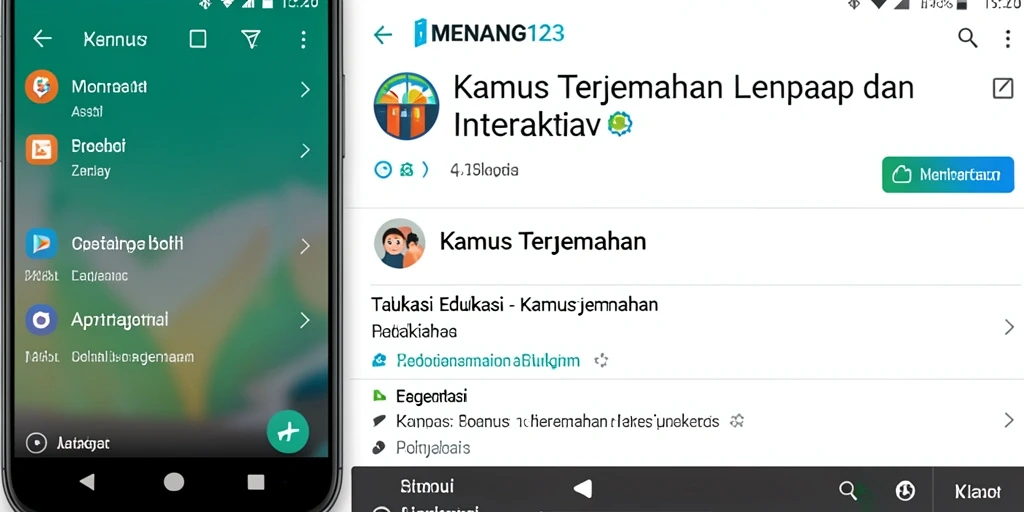 Tampilan aplikasi MENANG123 yang interaktif dan user-friendly.